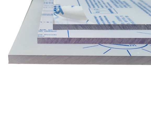 CLEAR POLYCARBONATE UV2 PANELS
