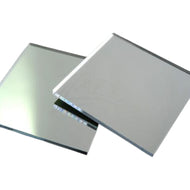 Silver mirror acrylic sheet from Warlond Plastics, reflective and custom-cut with fast shipping for design and DIY


