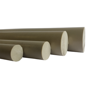 BEIGE POLYPROPYLENE ROD