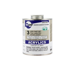 Scigrip Weldon 3 473ml Acrylic Cement Tin - Warlond Plastics, Hoppers Crossing, Melbourne