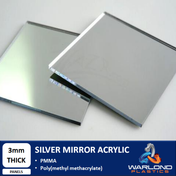 Silver Mirror Acrylic Panels – WarlondPlastics